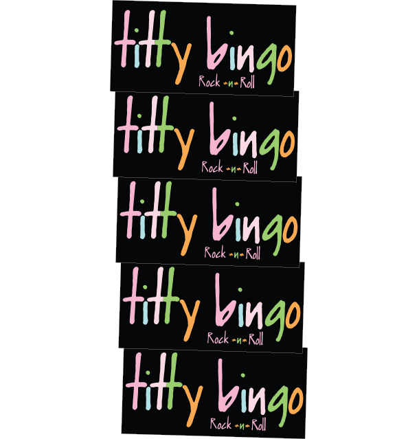Titty Bingo Bumper Stickers